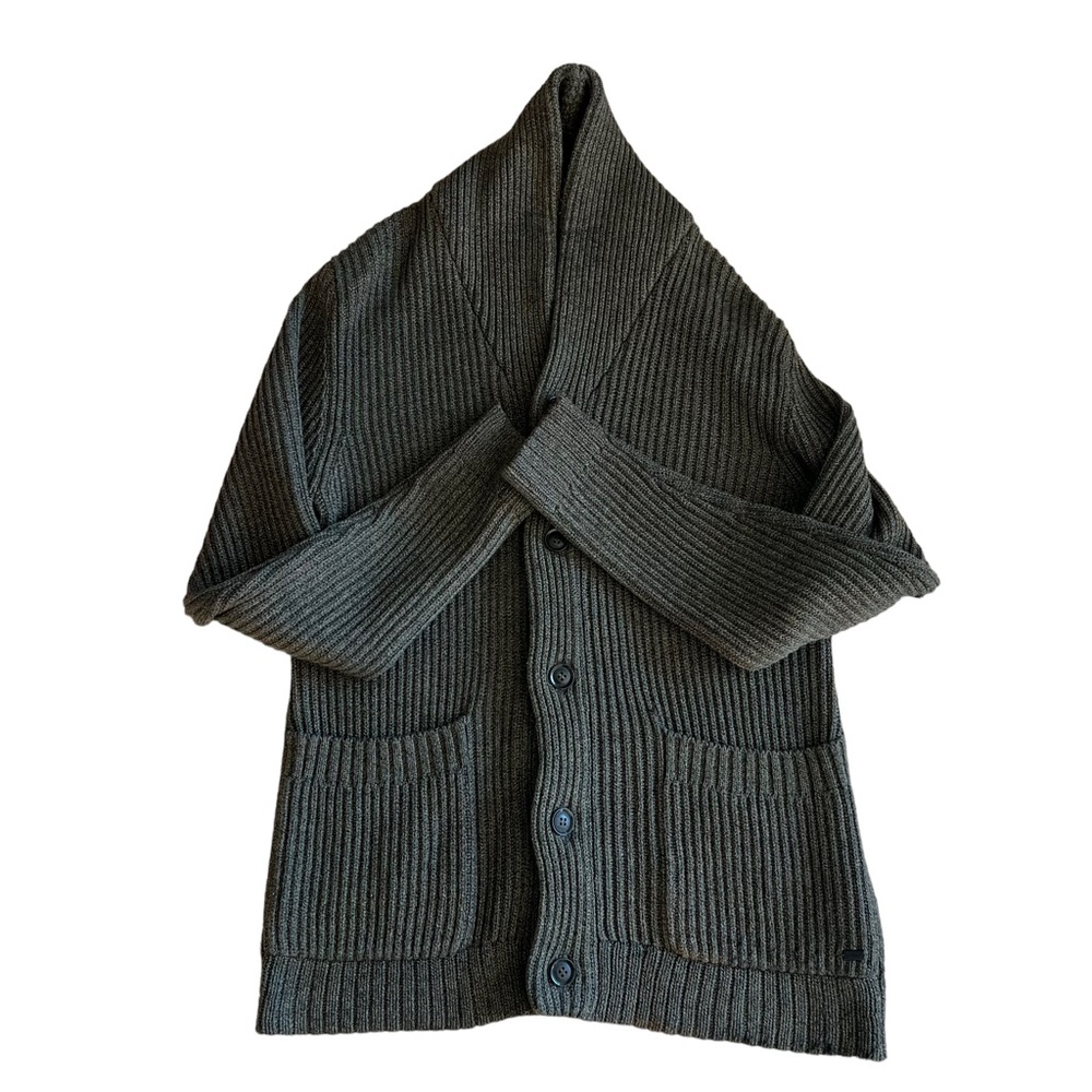 Strellson Men’s Knit Sweater Cardigan Button Closure Size S
